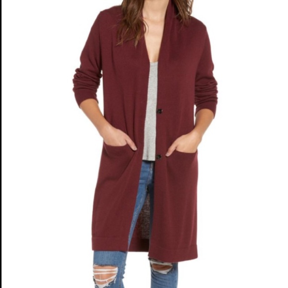 Leith Shawl Collar Cardigan Size S